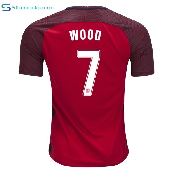 Camiseta Estados Unidos 3ª Wood 2017